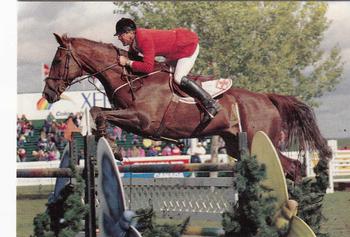 1995 Collect-A-Card Equestrian #75 Ian Millar / Big Ben Front